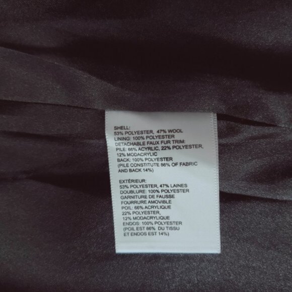 Shelli Segal- Laundry- Black/Grey Heather Peacoat- New - Picture 5 of 9